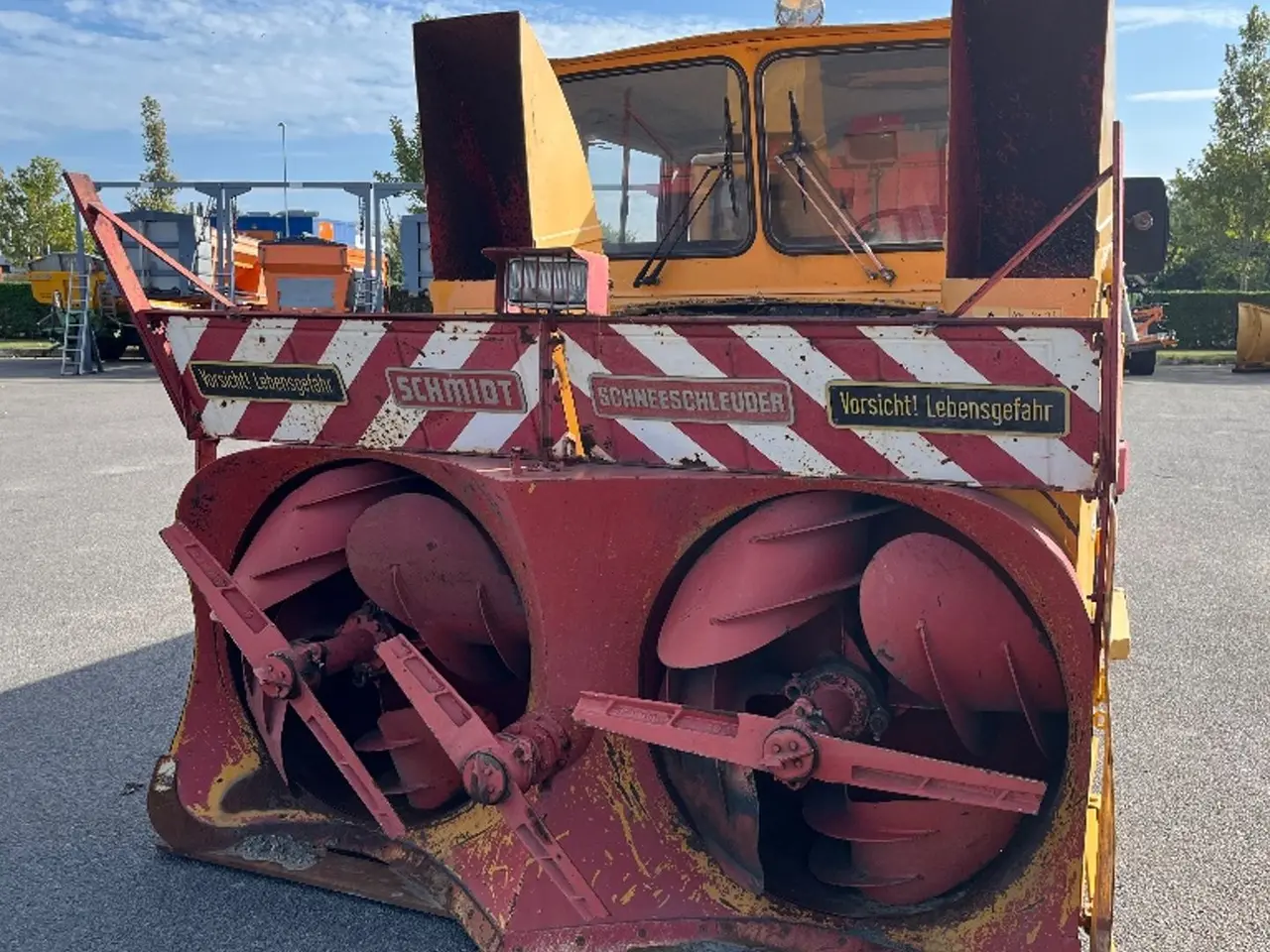 Billede 2 - Unimog 406 med Schmidt VS3F sneslynge.