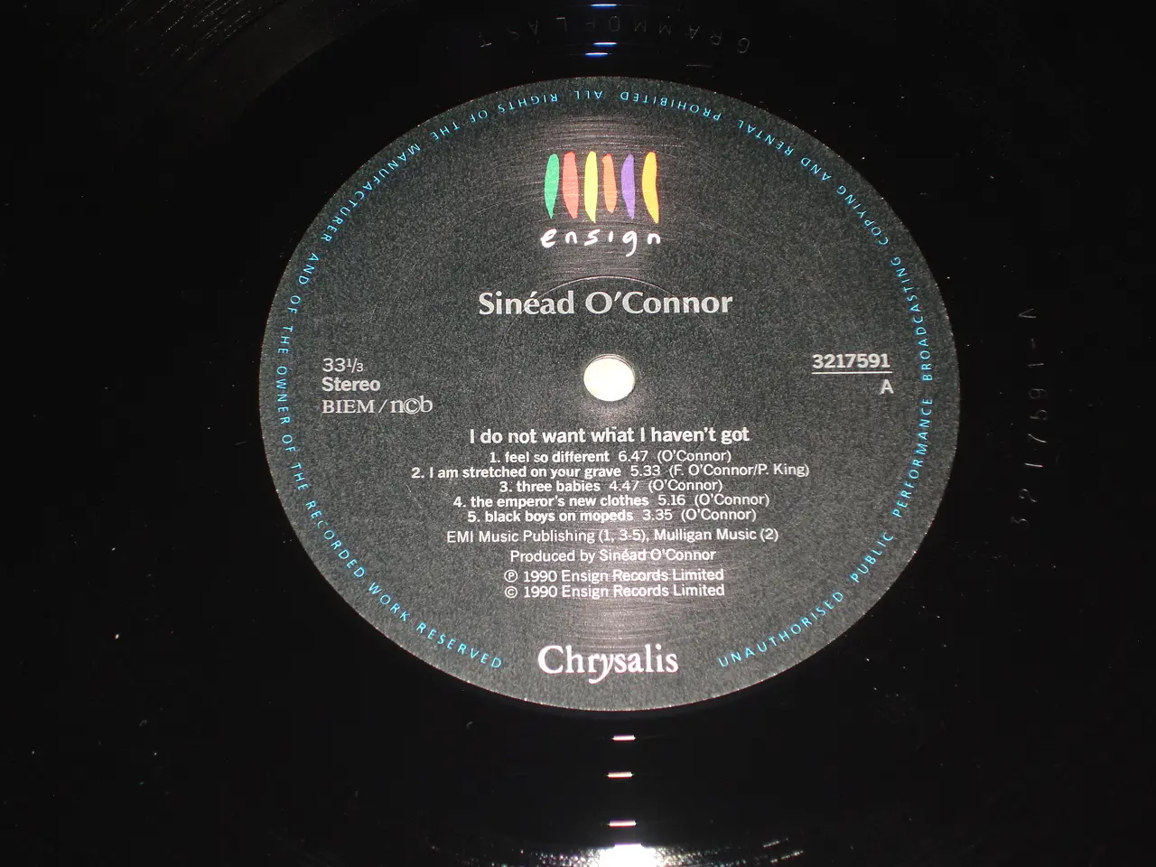 Billede 5 - Sinéad O'Connor – I Do Not Want What I Haven't Got