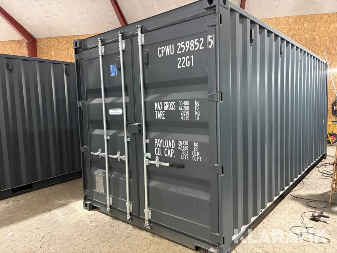 Billede 1 - Isoleret container - 20 fod