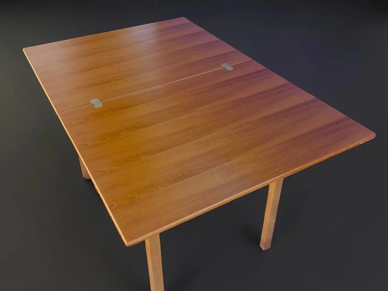 Billede 10 - Nedsat multifunktionsbord i teak/eg