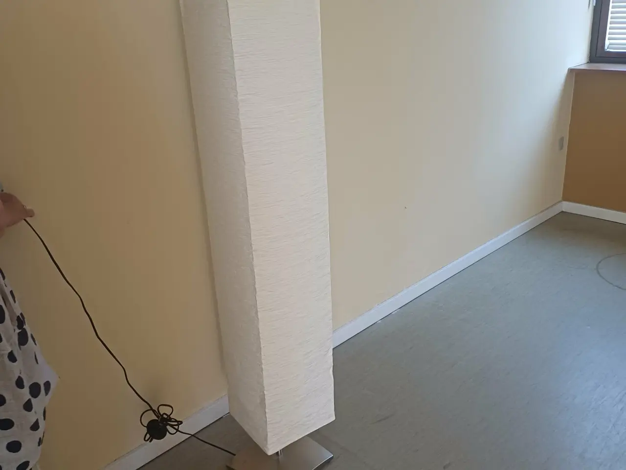 Billede 3 - Høj rispapir-gulvlampe (150 cm)