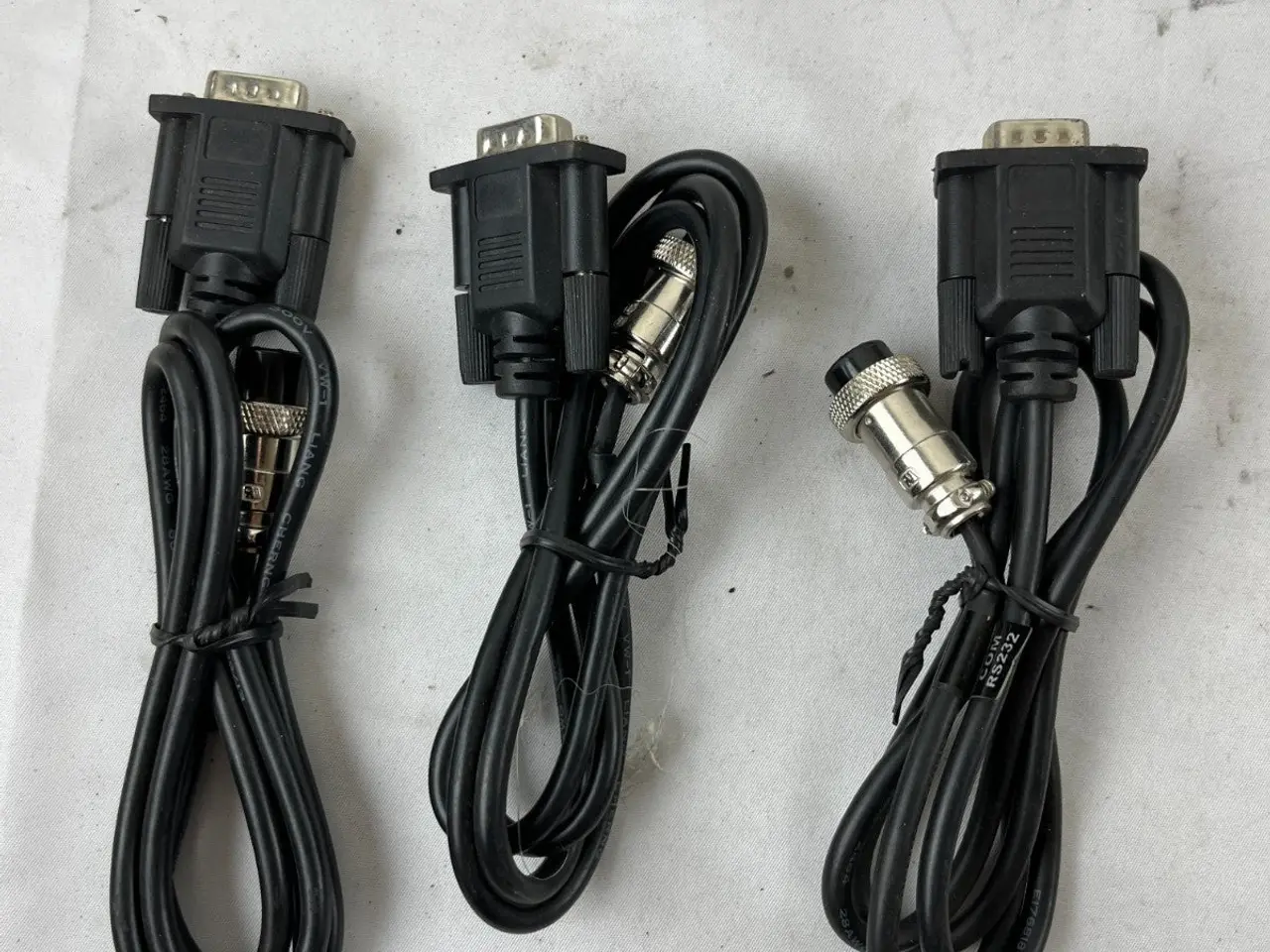 Billede 2 - Serial RS232 9‑Pin D‑Sub To 8‑Pin Circular kabel