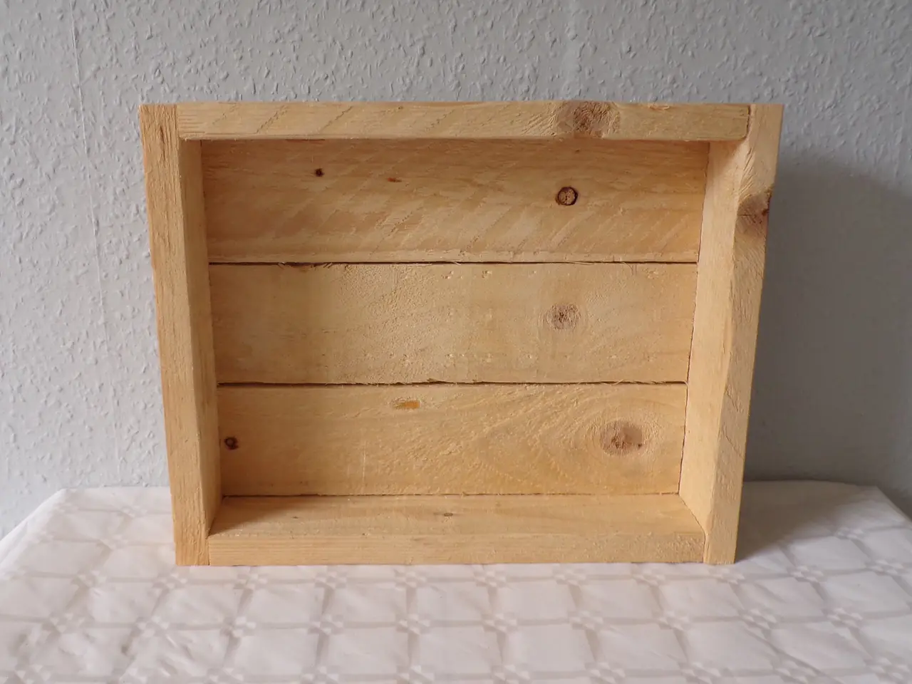 Billede 7 - Bakke genbrugstræ 34 x 27 cm