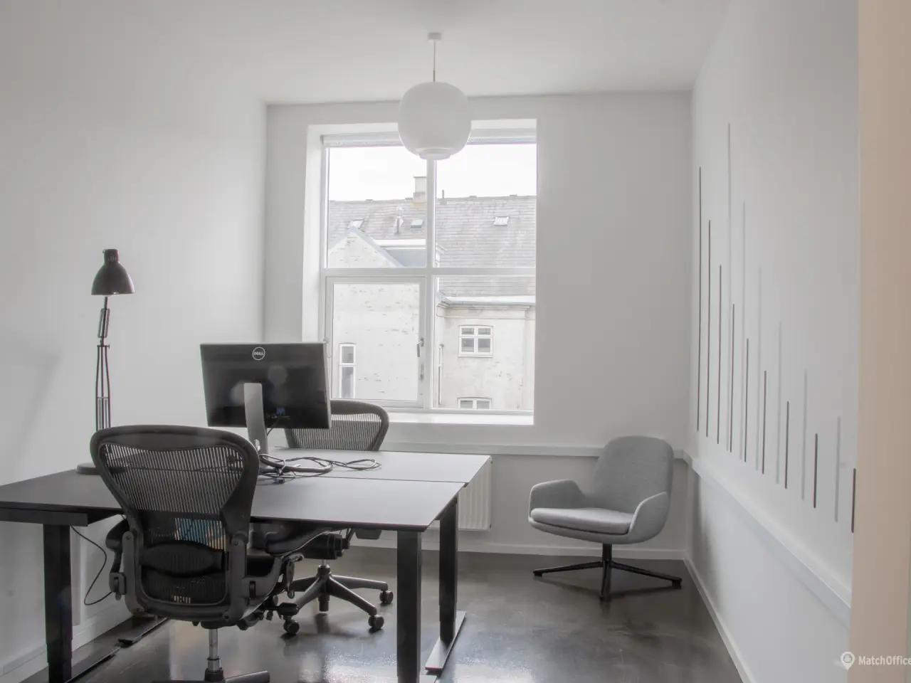 Billede 3 - Kontorpladser i nyistandsat penthouse på Vesterbro med ro. grøn udsigt og all-inclusive