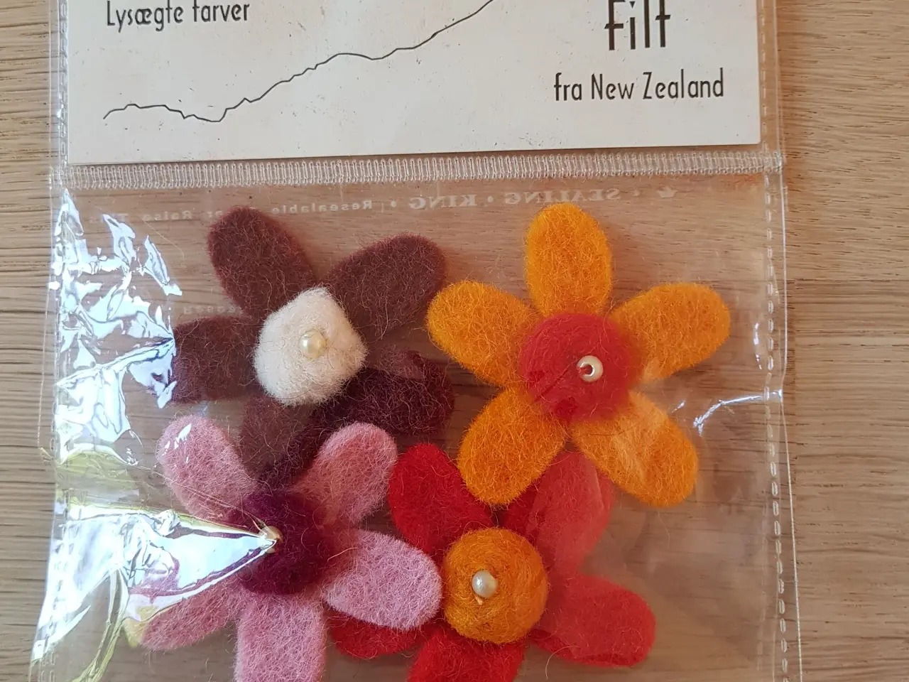 Billede 1 - Nye filt blomster