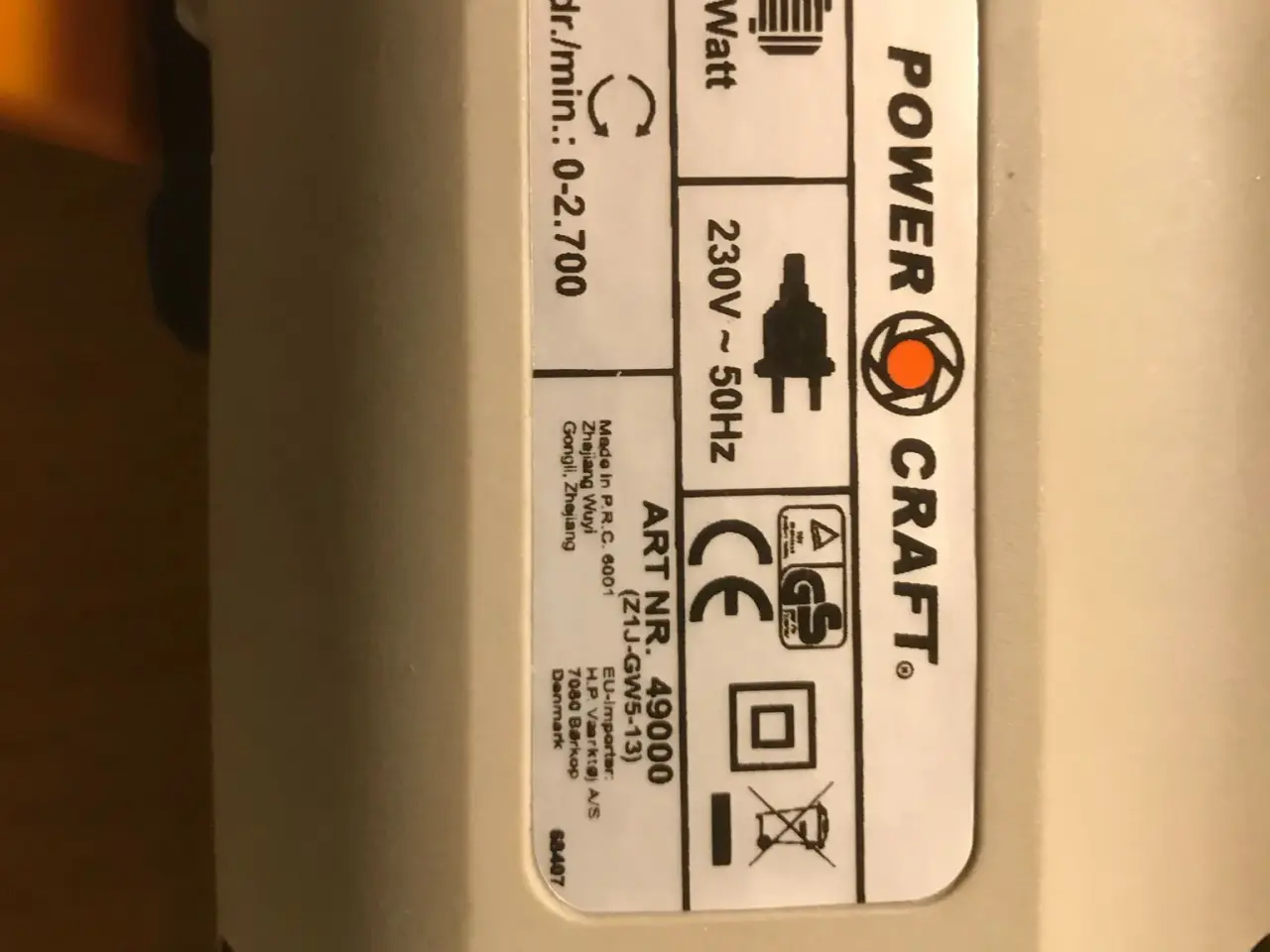 Billede 3 - Power Craft slagboremaskine