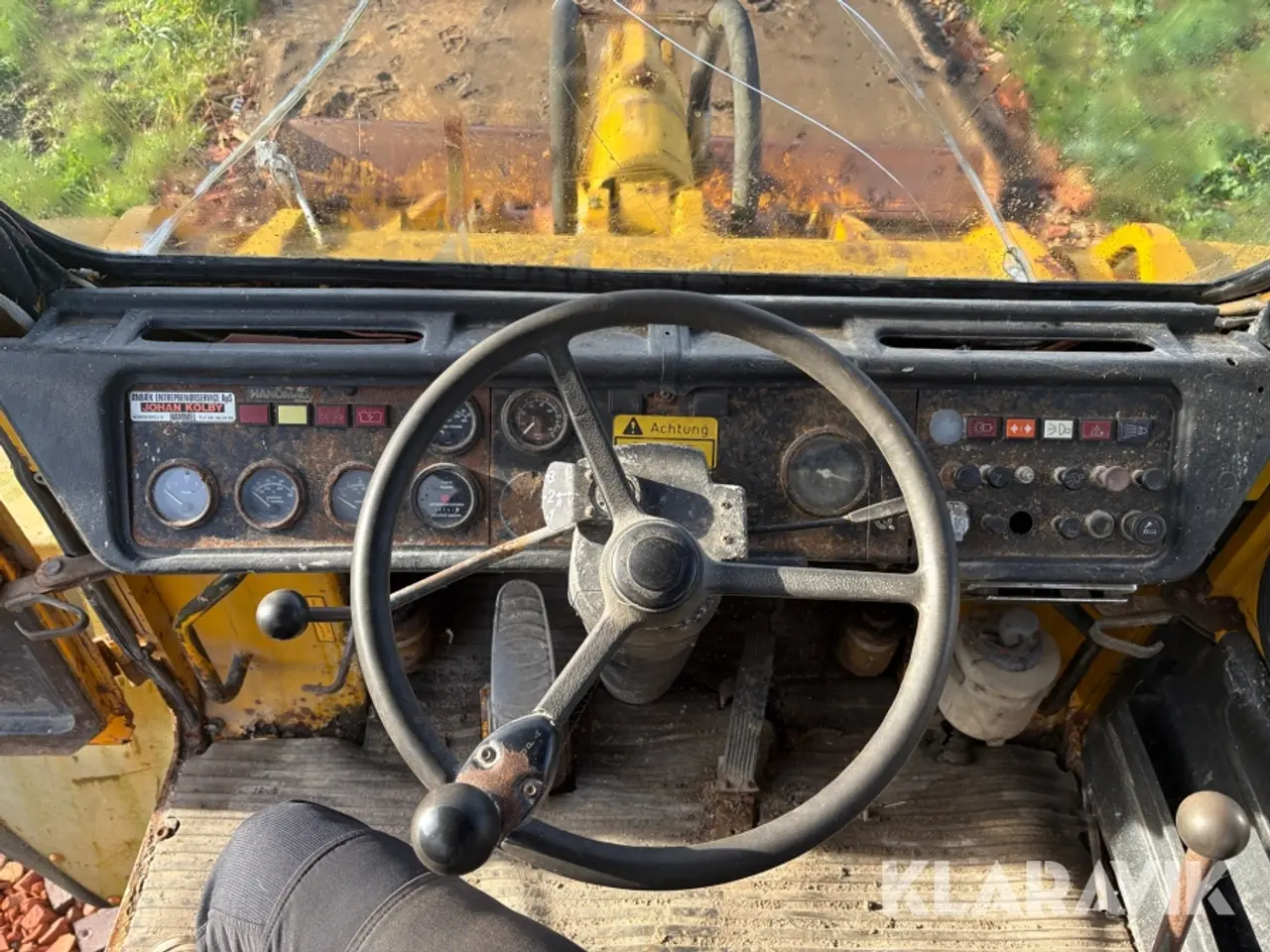 Billede 11 - Gummiged Hanomag 44D + tilbehør