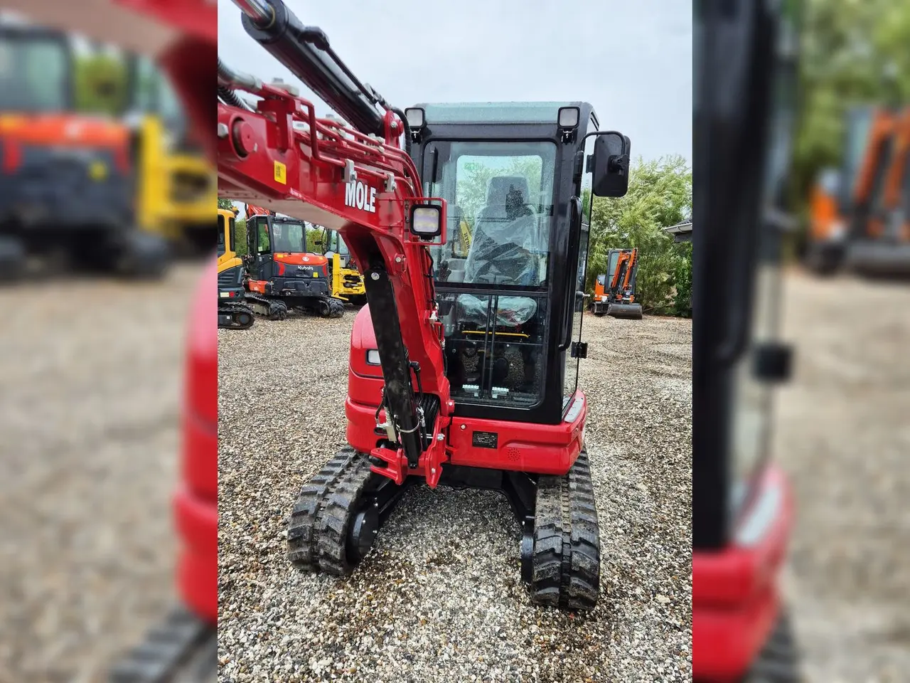 Billede 10 - MOLE M25 / 2.5 tons med Engcon rotortilt og skovlpakke / Yanmar motor