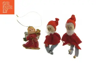 Julenisset, figurer og engel (str. 7-13 cm)
