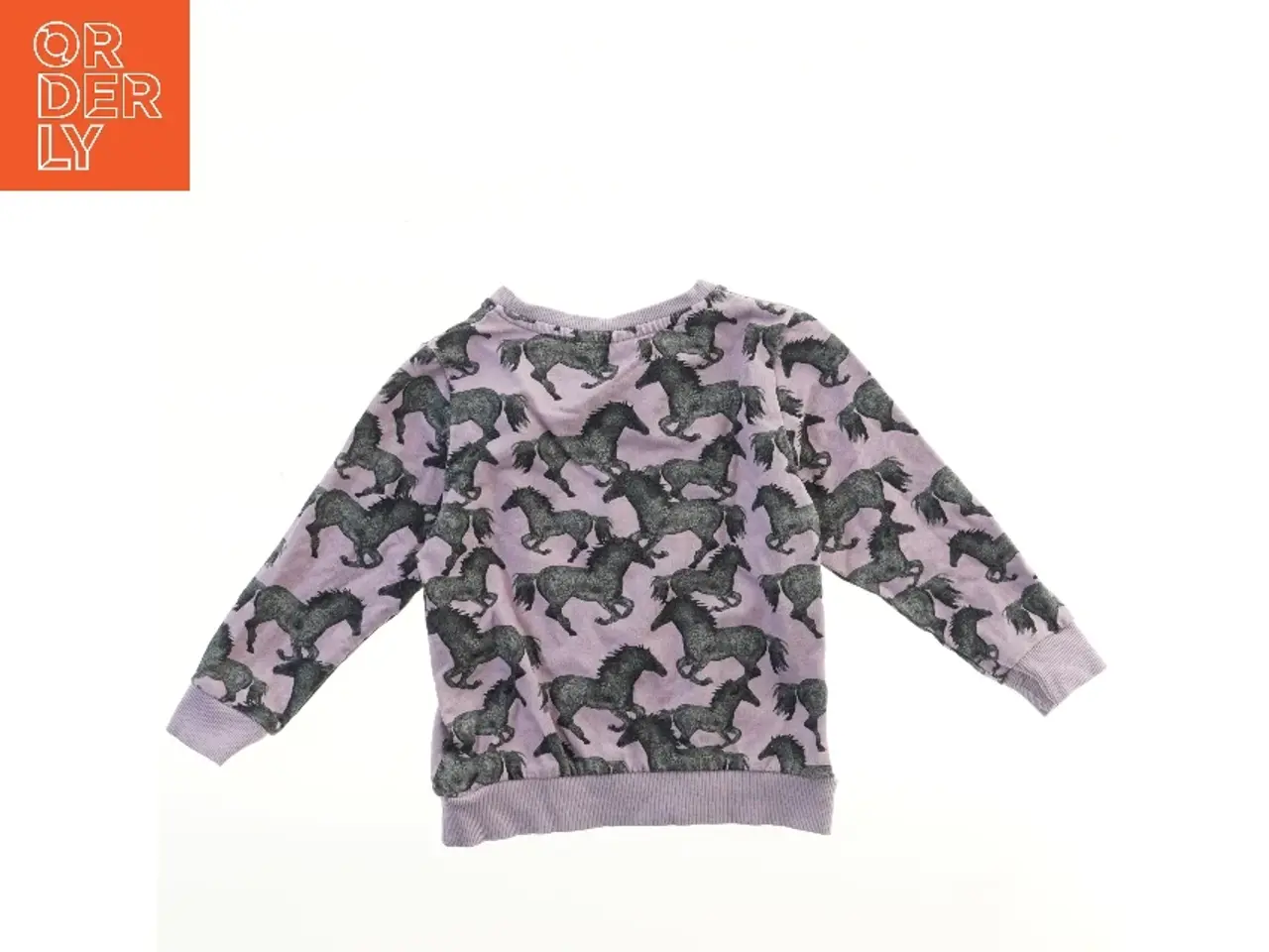 Billede 2 - Name It (str. 98) 🐴 Langærmet sweatshirt med hestemønster