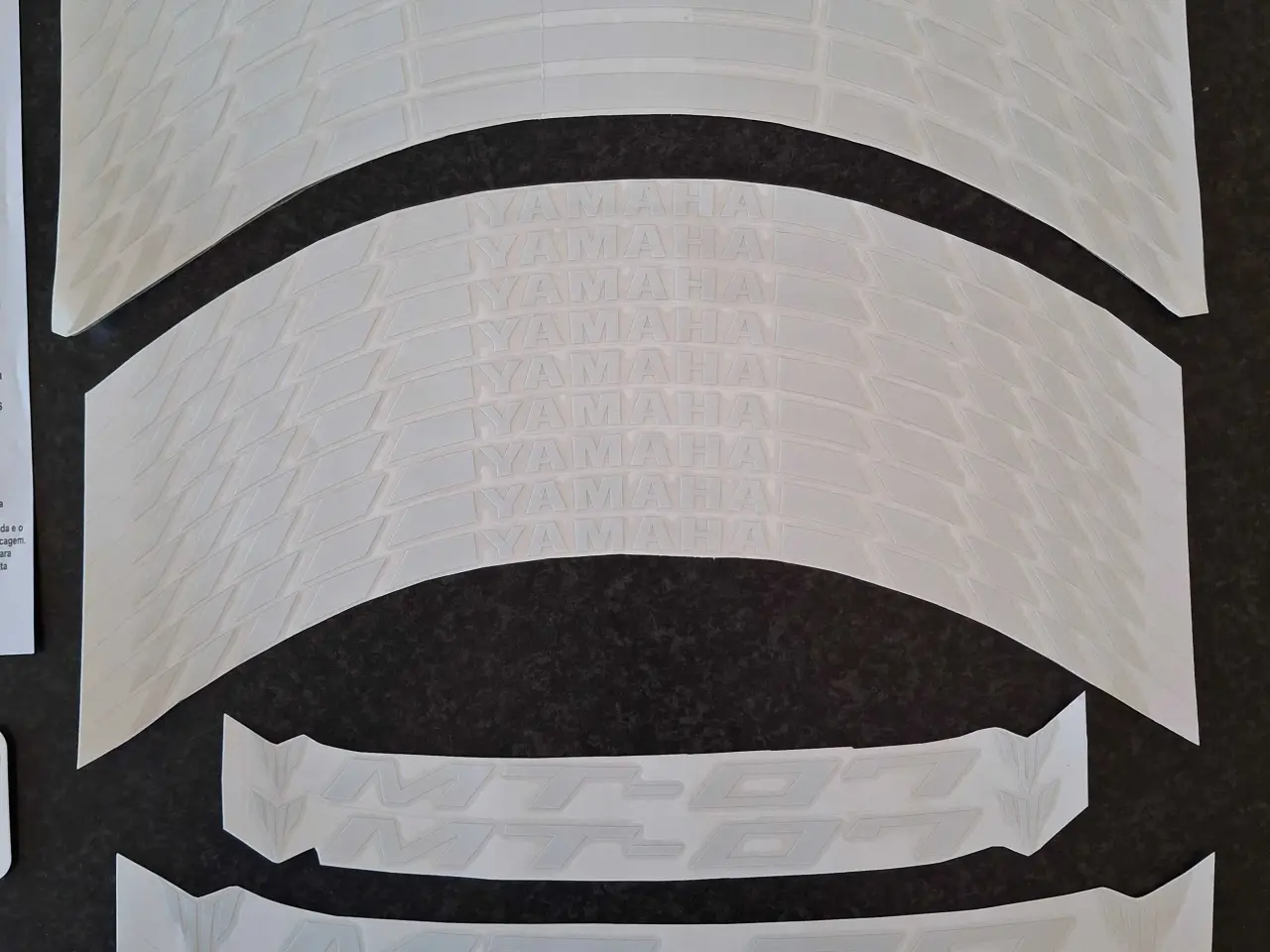 Billede 3 - Logo mærker, klistermærker til Yamaha MT 07