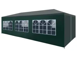 Festtelt 3 x 9 m grøn