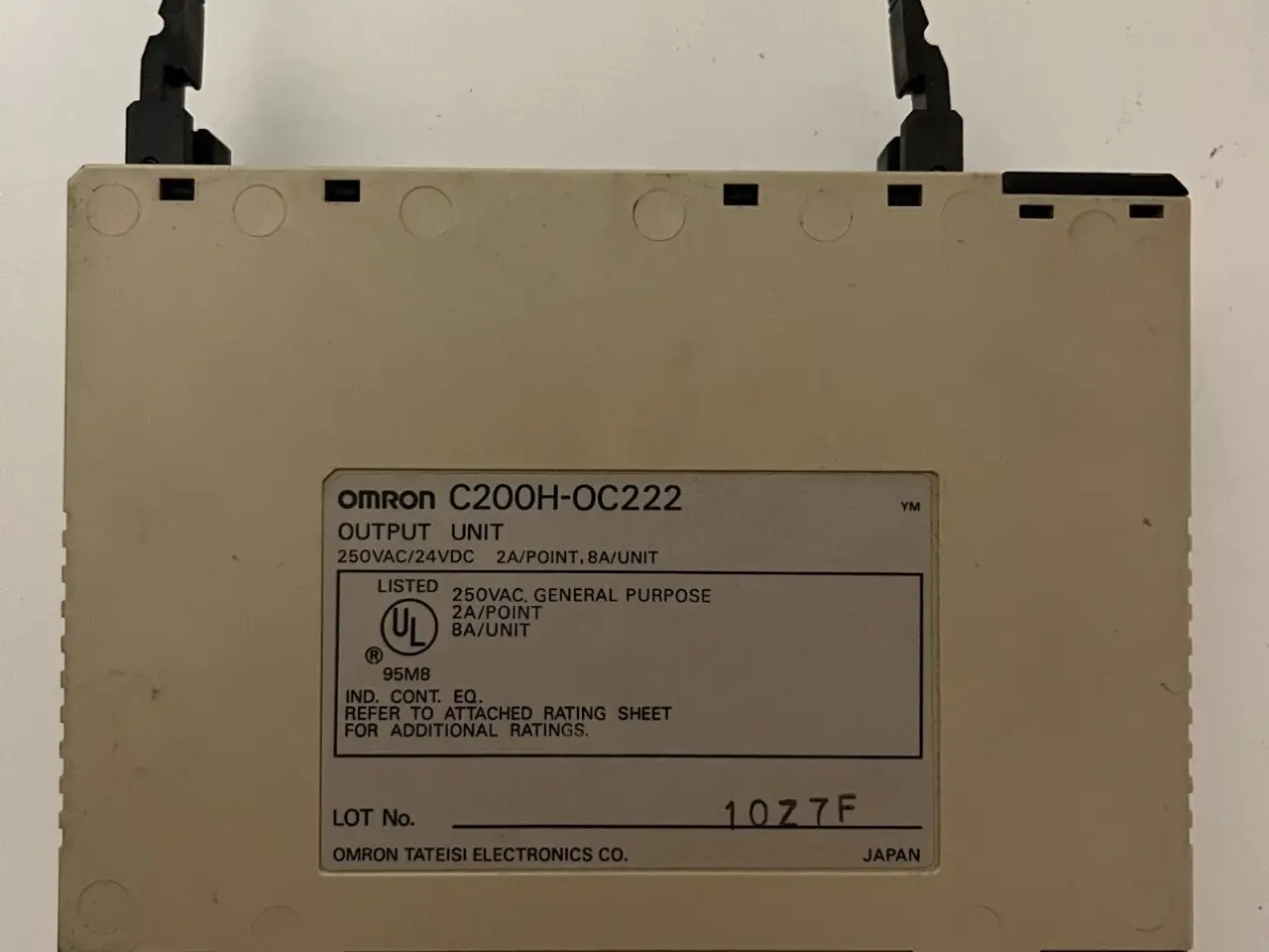 Billede 5 - Omron C200H-OC222 Output Unit 250VAC/24VDC 2A -