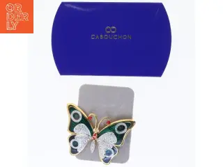 Butterfly broche fra Cabouchon (str. 7x5,5 cm)