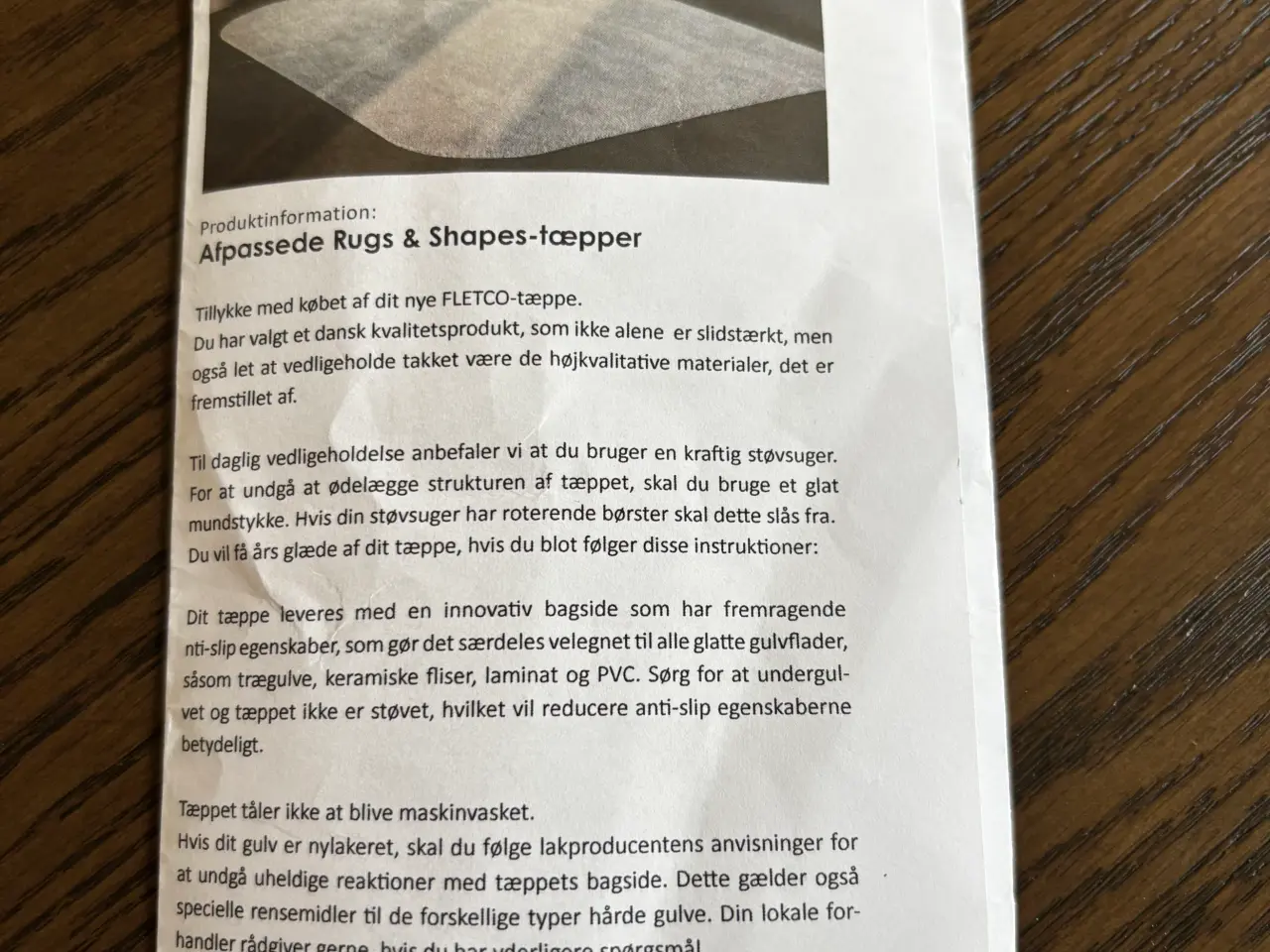 Billede 3 - NYT - Rundt gulvtæppe i Ø200