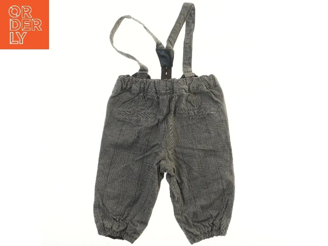 Billede 2 - Grå bukser med seler fra H&M (str. 62)