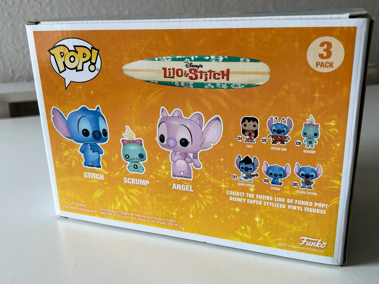 Billede 4 - Funko Pop! Disney, Stitch, Scrump, & Angel 3pack