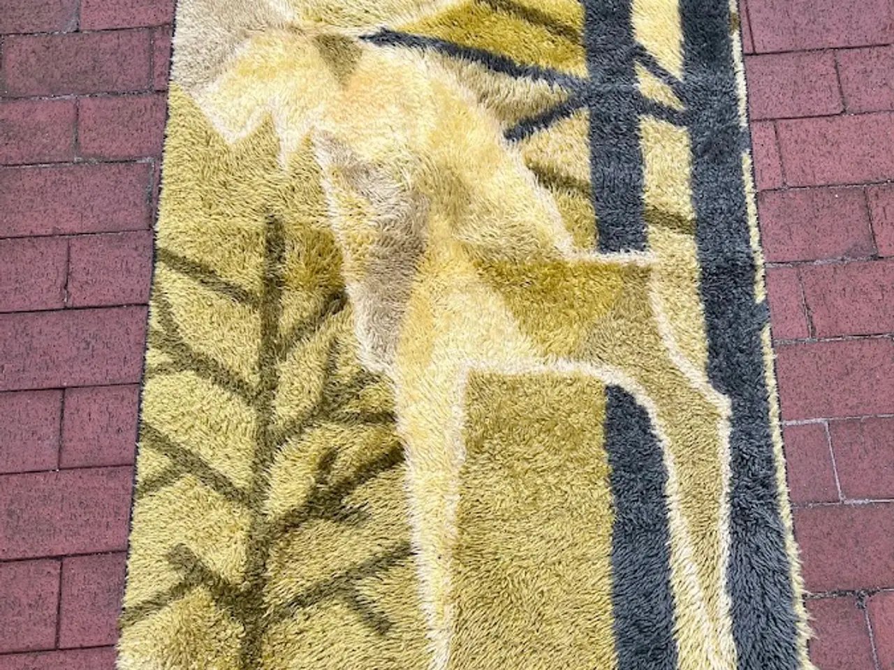 Billede 1 - Loddent gulvtæppe – 90 × 130 cm