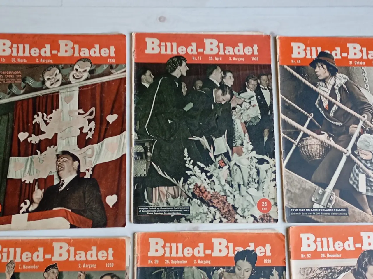 Billede 5 - Meget gamle ugeblade. Billedbladet. Julesne.