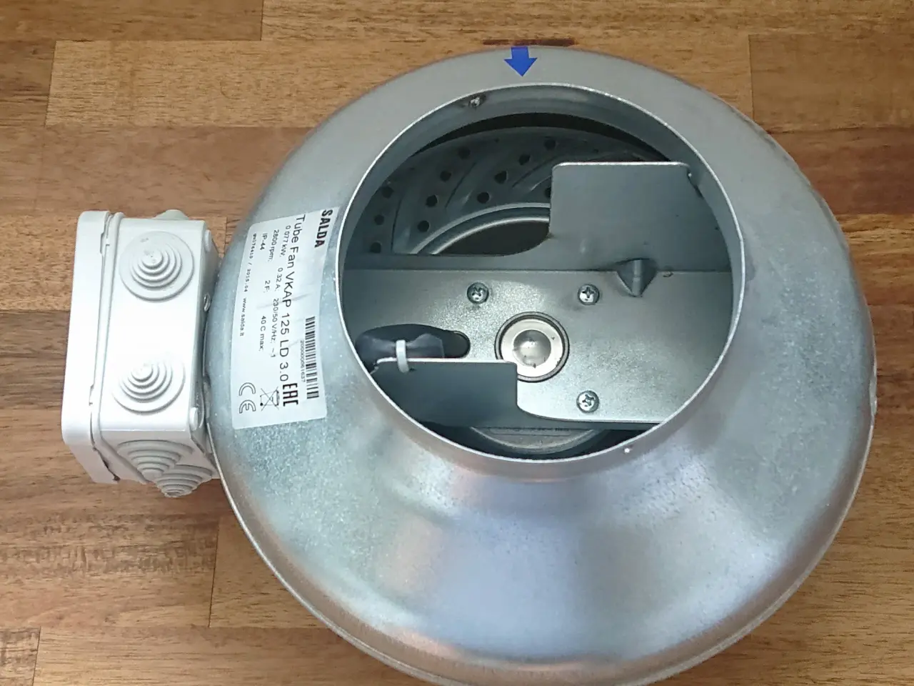 Billede 2 - SALDA kanal ventilator ø 125 mm