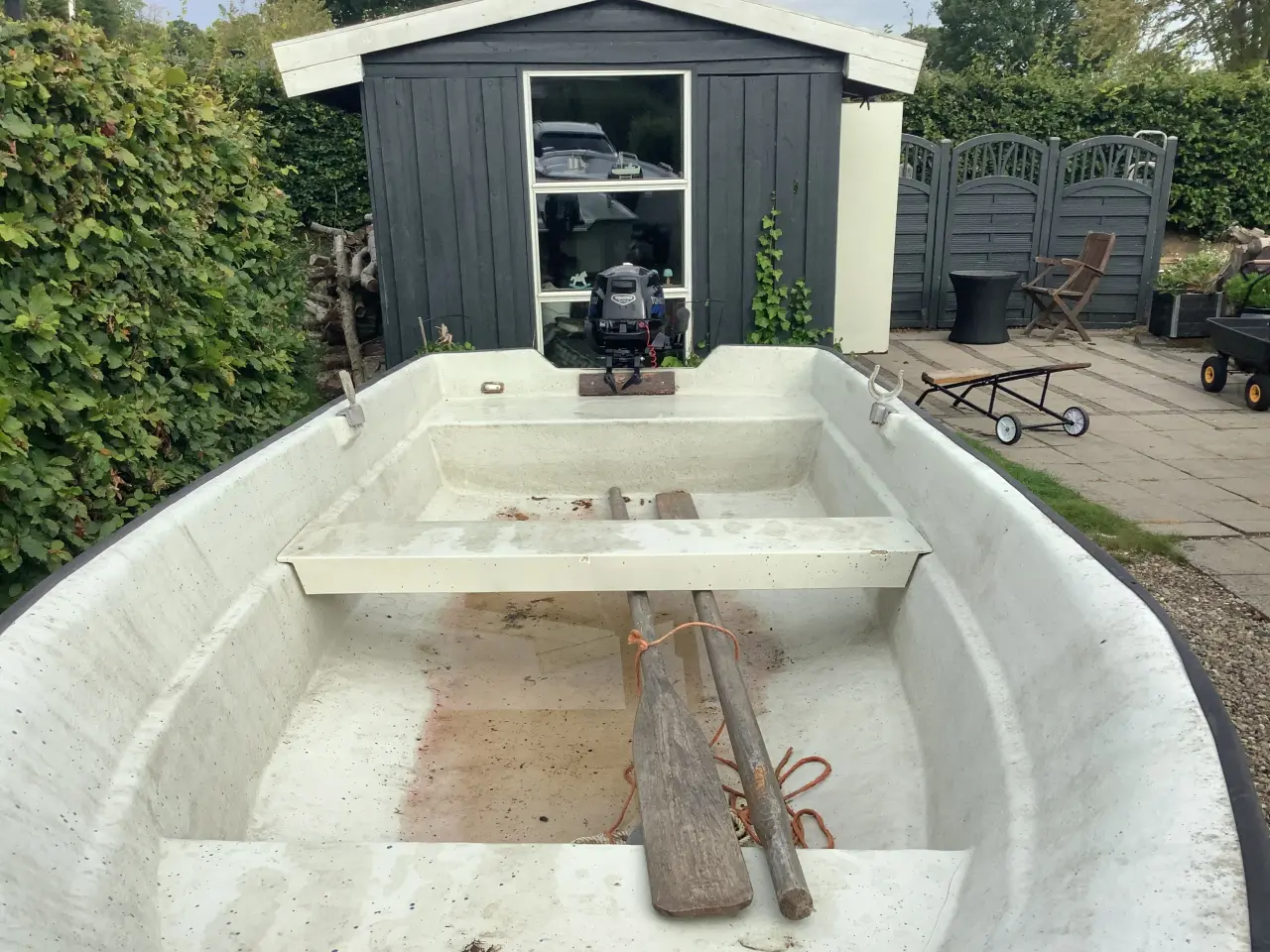 Billede 3 - Jolle 12 fods med 3,5 hk.4takt motor
