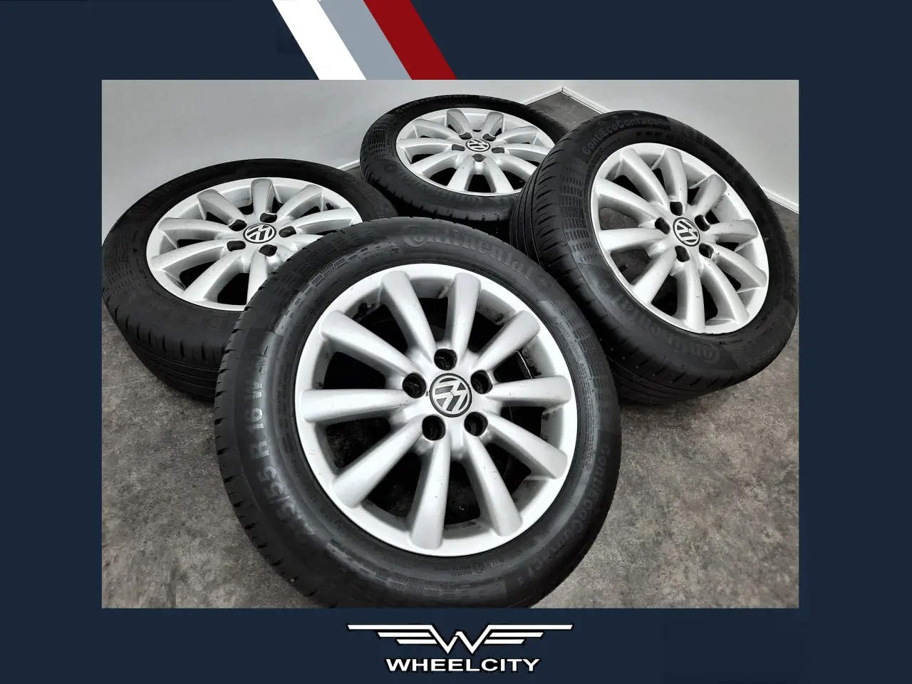 Billede 1 - 5x112 16" ET59 VW sommersæt