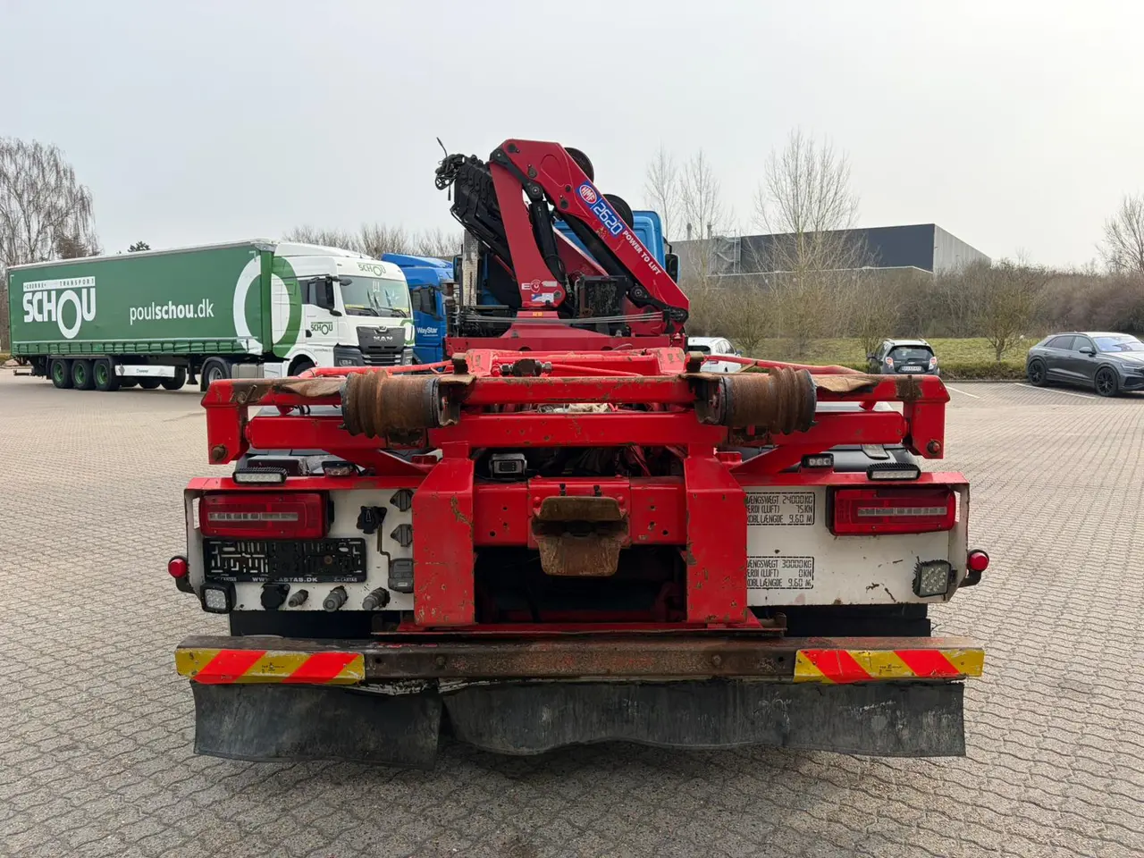 Billede 11 - DAF CF520 8x2-6, Hejs-kran