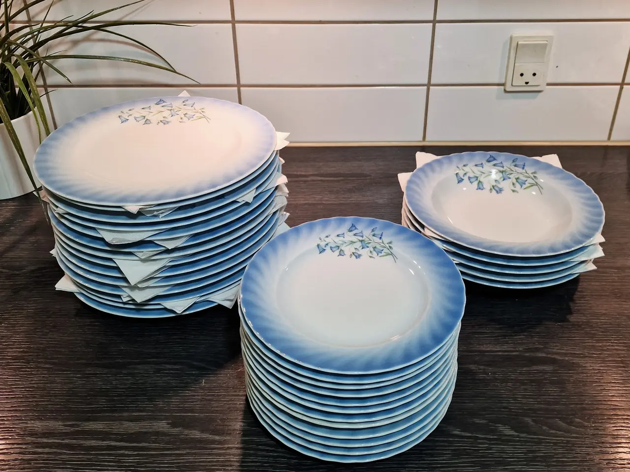 Billede 2 - Christineholm "Blå Ur", 37 dele.