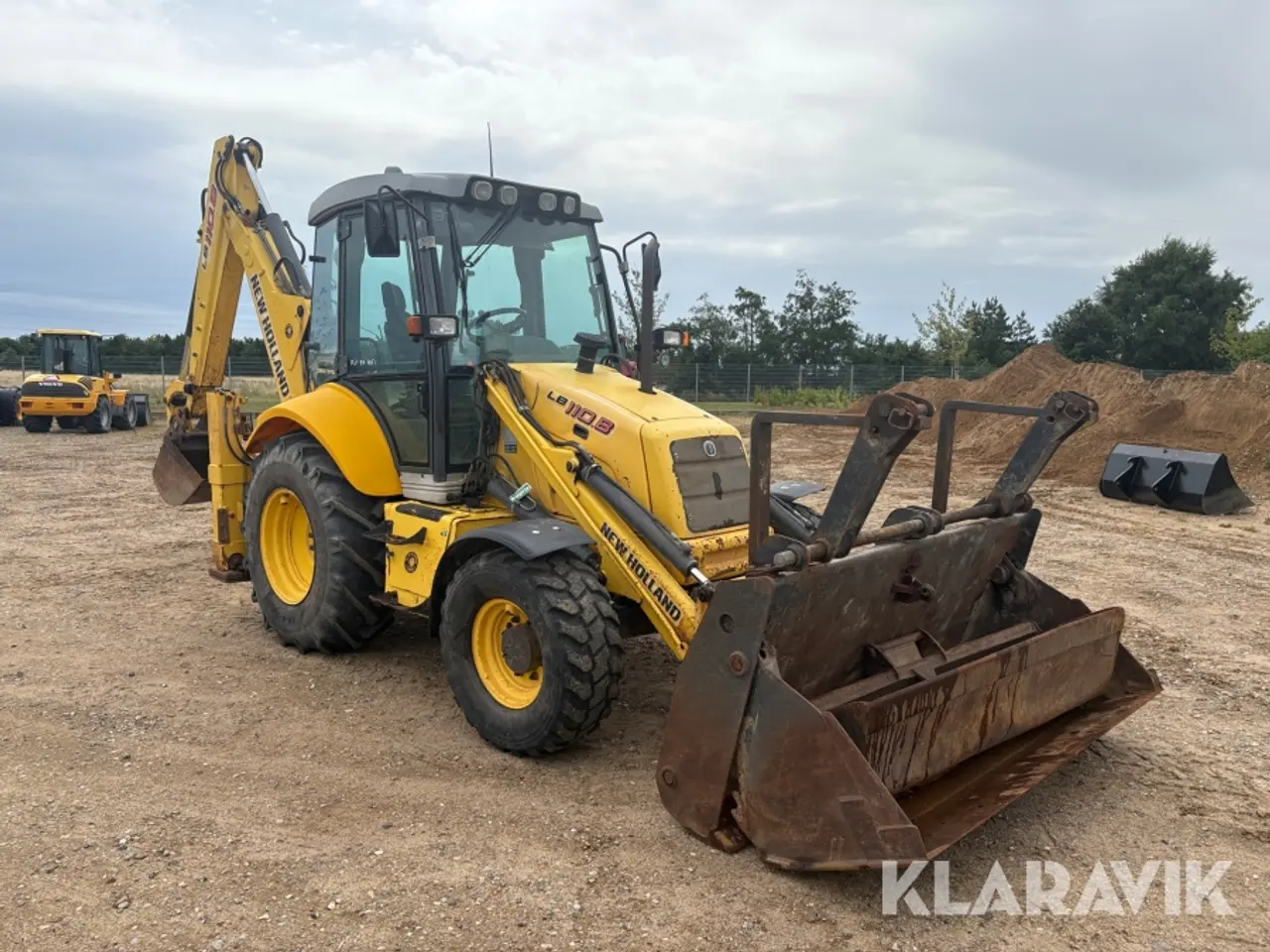 Billede 7 - Rendegraver New Holland LB110B-4PS