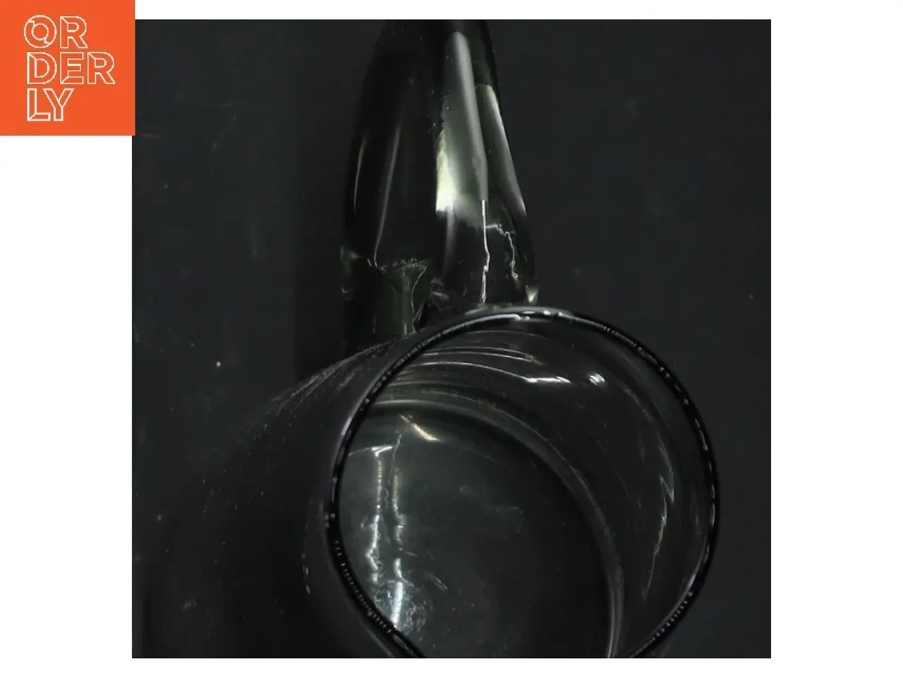Billede 4 - Glas kande med revner fra Glas Kande (str. 24 x 9 cm)