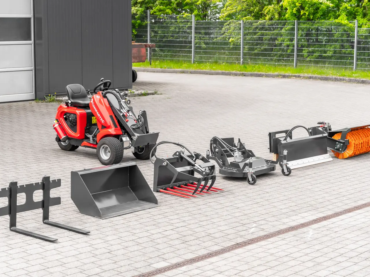 Billede 13 - Weidemaster Mini 0.4 minilæsser - 350 kg, benzin