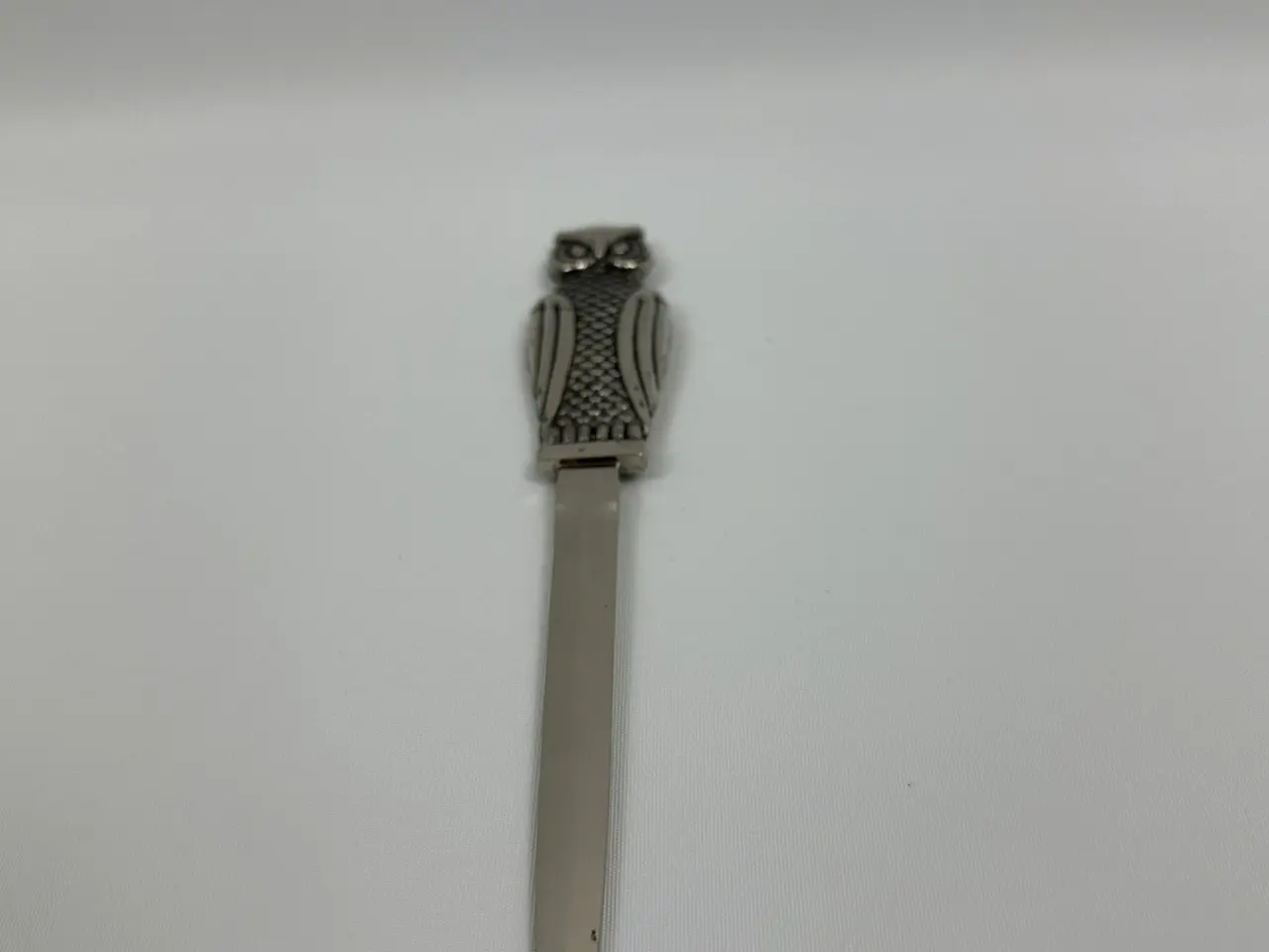 Billede 6 - Vintage brevåbner / brevkniv i stål m. ugle