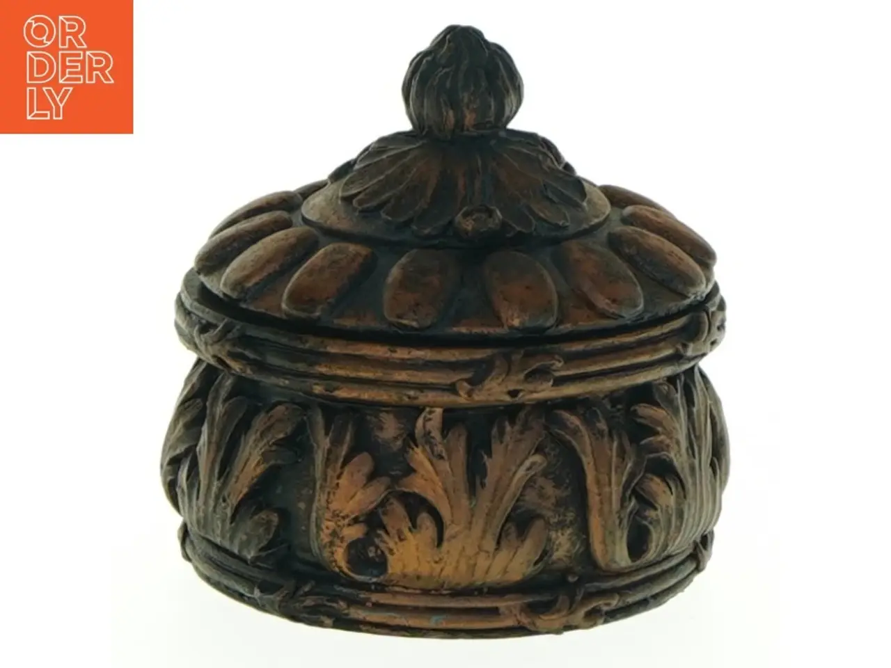 Billede 1 - Lille krukke med låg (str. 7 x 7 cm)
