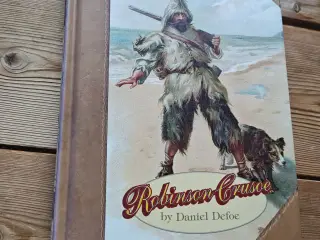 Robinson Crusoe BOG af Daniel Dafoe ENGELSK Udgave