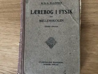 H.O.G. Ellinger: Lærebog i Fysik for Mellemskolen