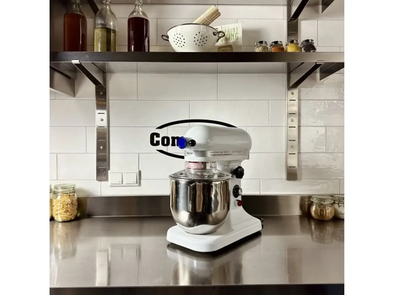 Billede 6 - Combisteel røremaskine – 7 liter – Hvid bordmodel