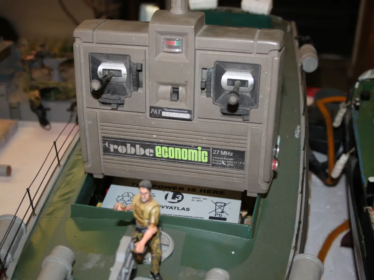 Billede 15 - Fjernstyret båd, Model Slipways KAWKAB, 1:20