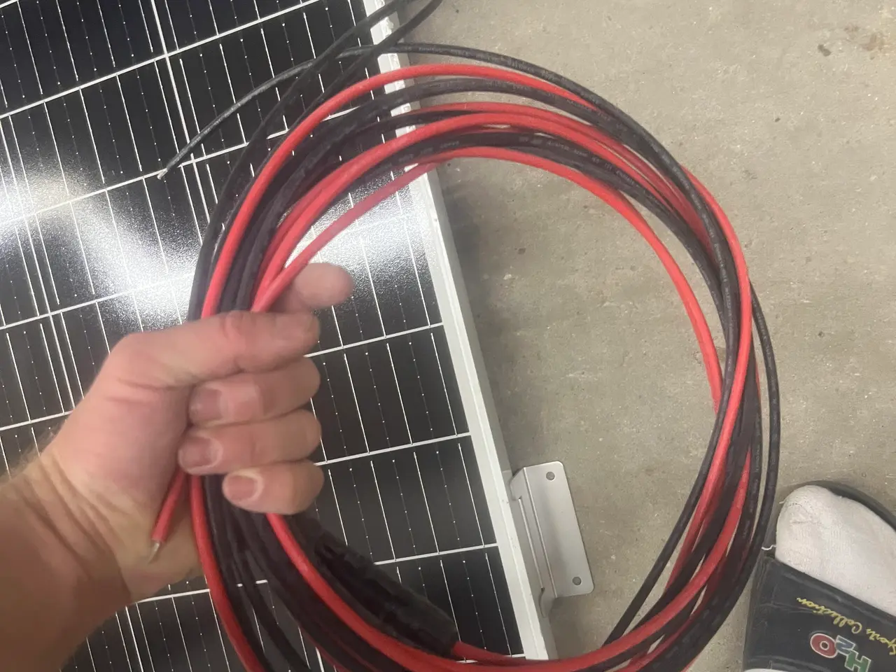 Billede 9 - Solcellepanel med lille kontrolboks