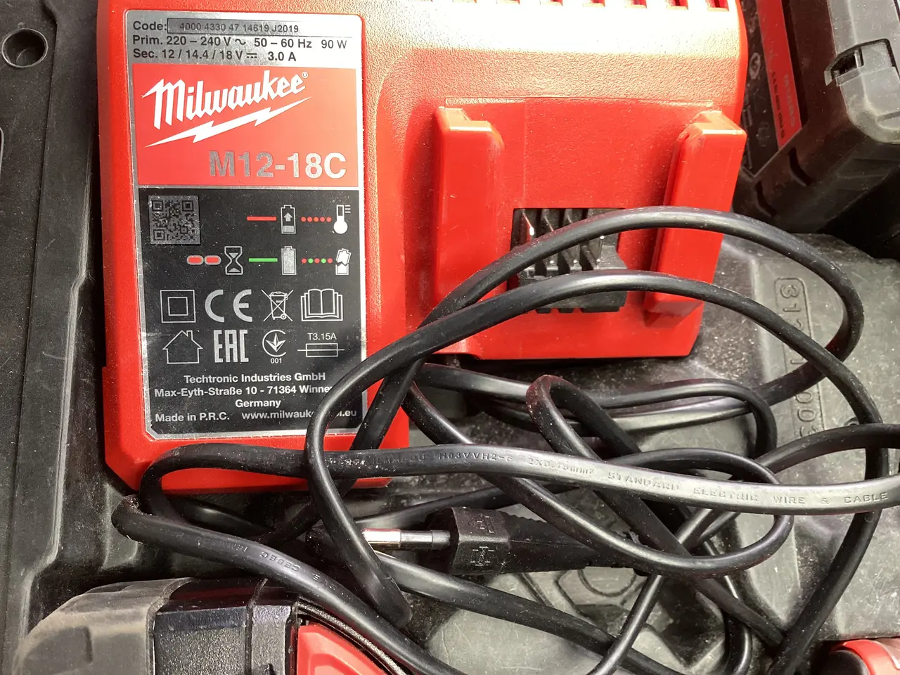 Billede 2 - Milwaukee batteri boremaskine sæt m18 cblpd