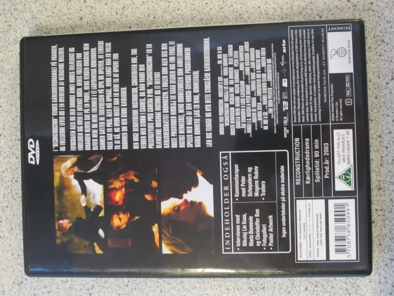 Billede 3 - DVD Reconstruction - Dansk Film