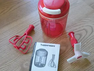Tupperware manuel hakker/blender med låg