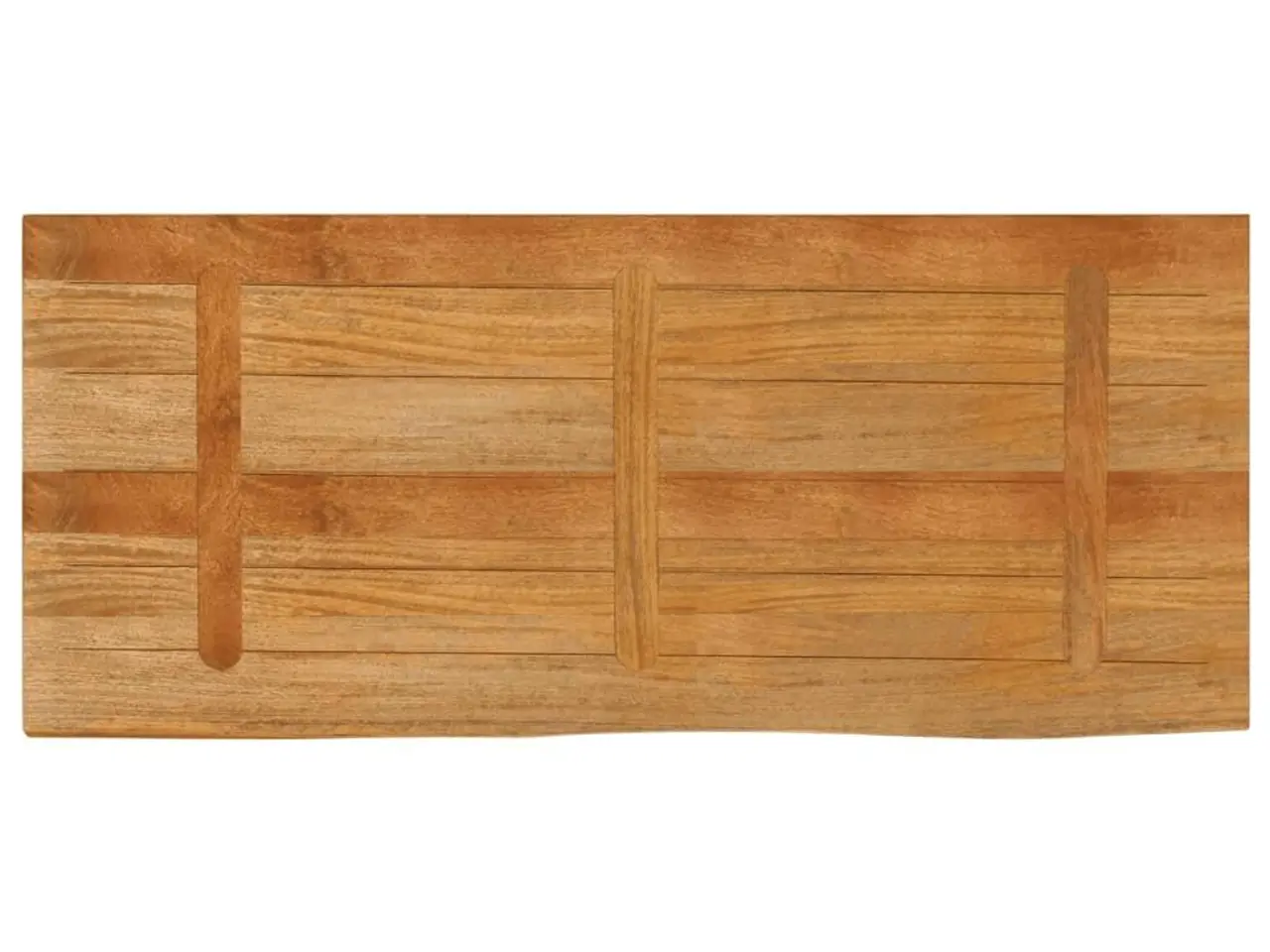 Billede 5 - Bordplade 140x60x2,5 cm naturlig kant massivt mangotræ