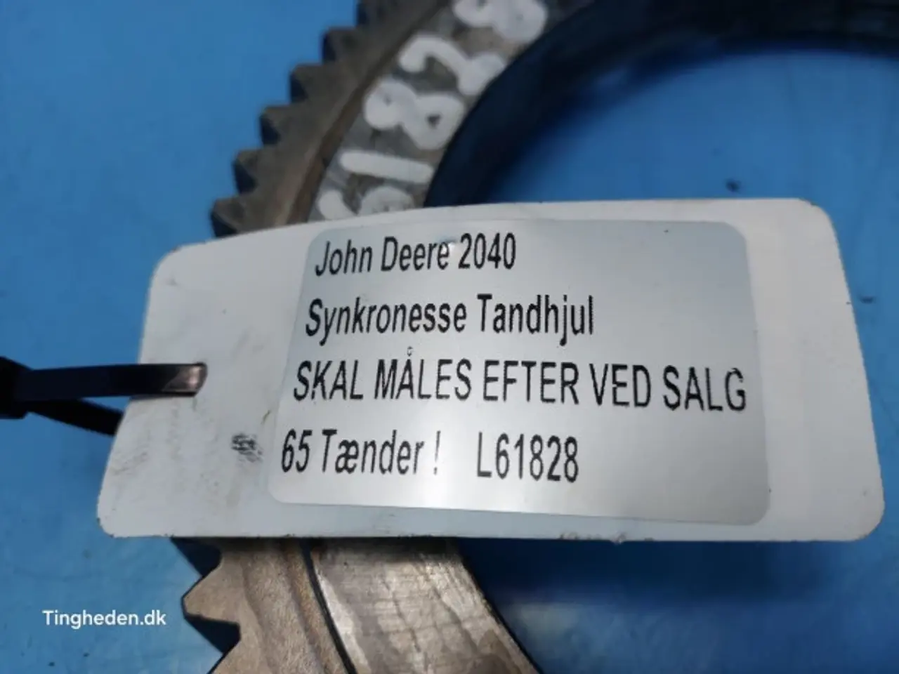 Billede 13 - John Deere 2040 Tandhjul L61828