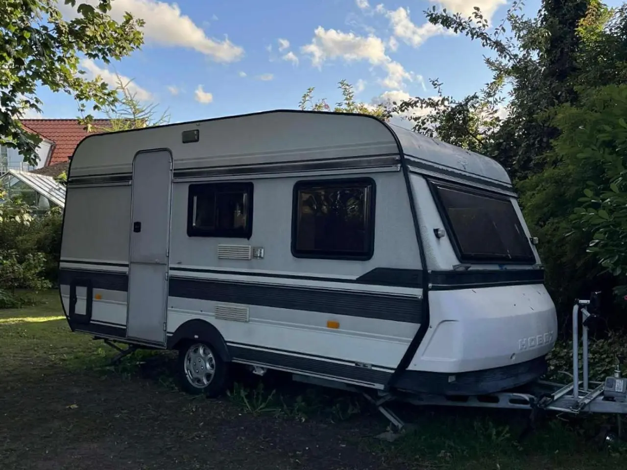 Billede 1 - campingvogn, hobby 420 