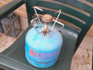 Gasblus med gasflaske