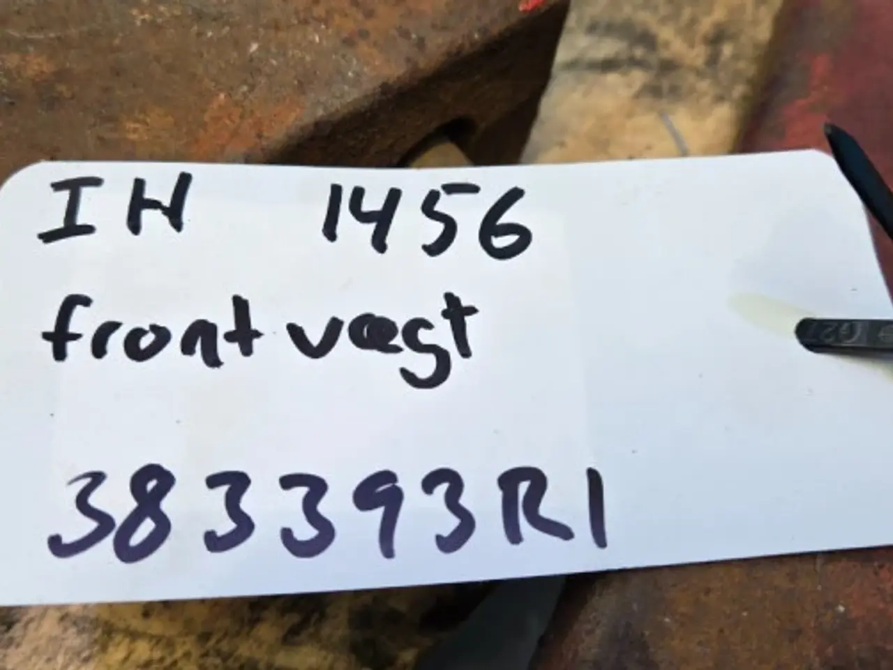 Billede 10 - Case 1456 Frontvægt Sæt 383393R1
