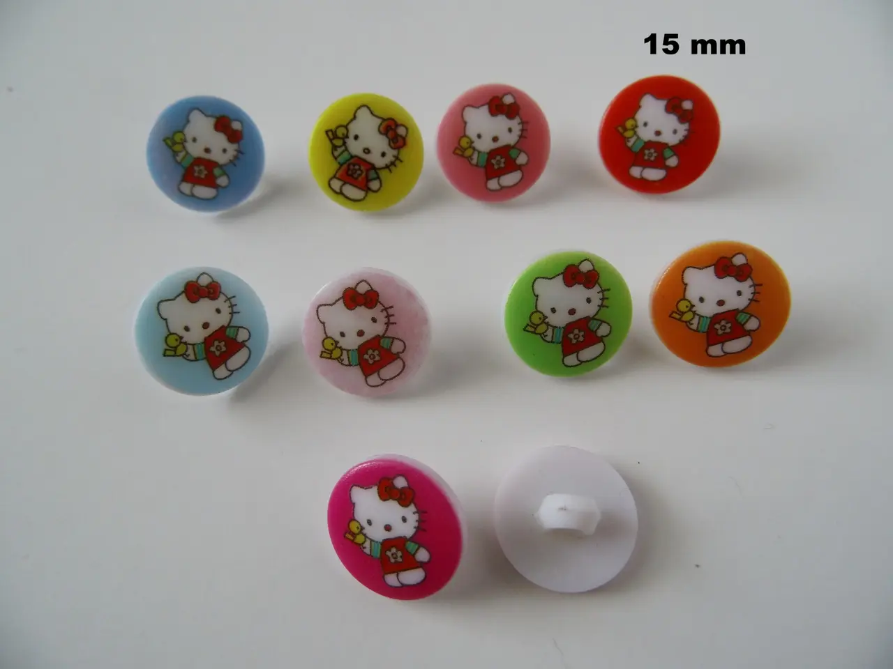 Billede 1 - Plastikknapper 1,00 kr/stk.