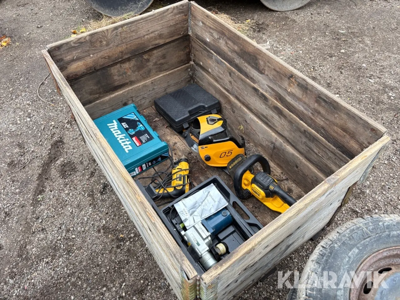 Billede 3 - Blandet parti elværktøj DeWalt, Makita, Toolmate - 6 styk
