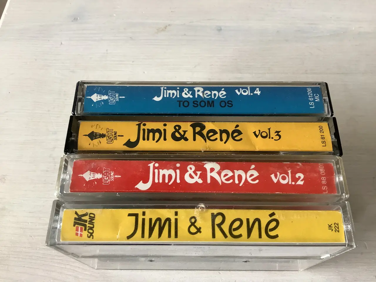Billede 2 - Jimi og René kassettebånd vol 1-4 