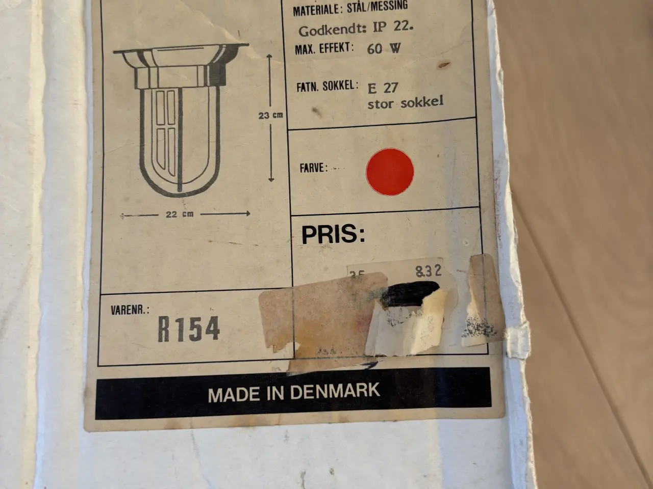 Billede 2 - Fin udendørslampe